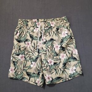 Forever 21 Swim Shorts Mens Size Medium Floral‎